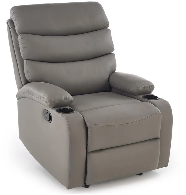 Fotelis PERUS leisure chair, pilkas
