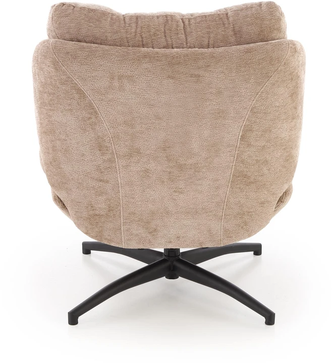 Fotelis PESTO armchair with ottoman / rocking function, color: beige
