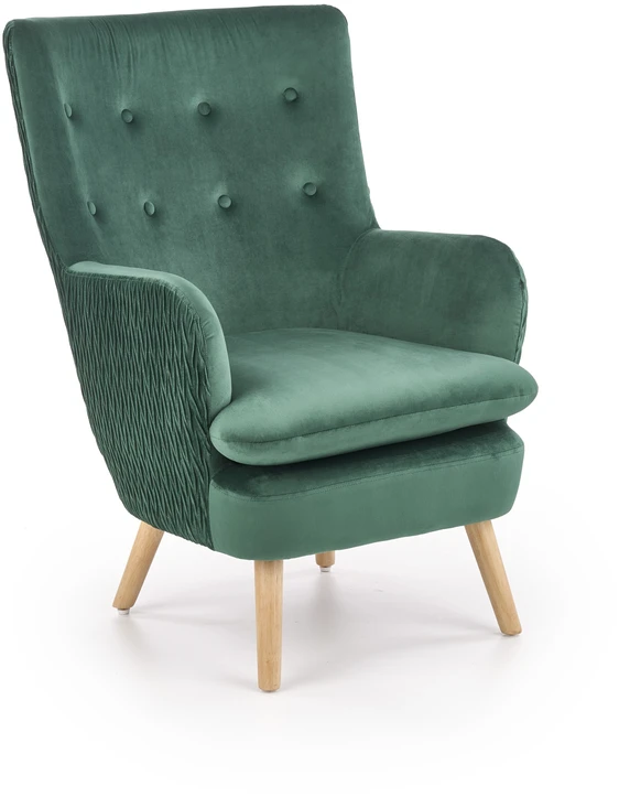 Fotelis RAVEL l. chair, color: dark žalias