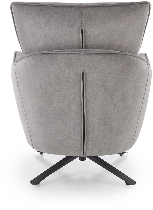 Fotelis SCAMPI leisure chair, pilkas