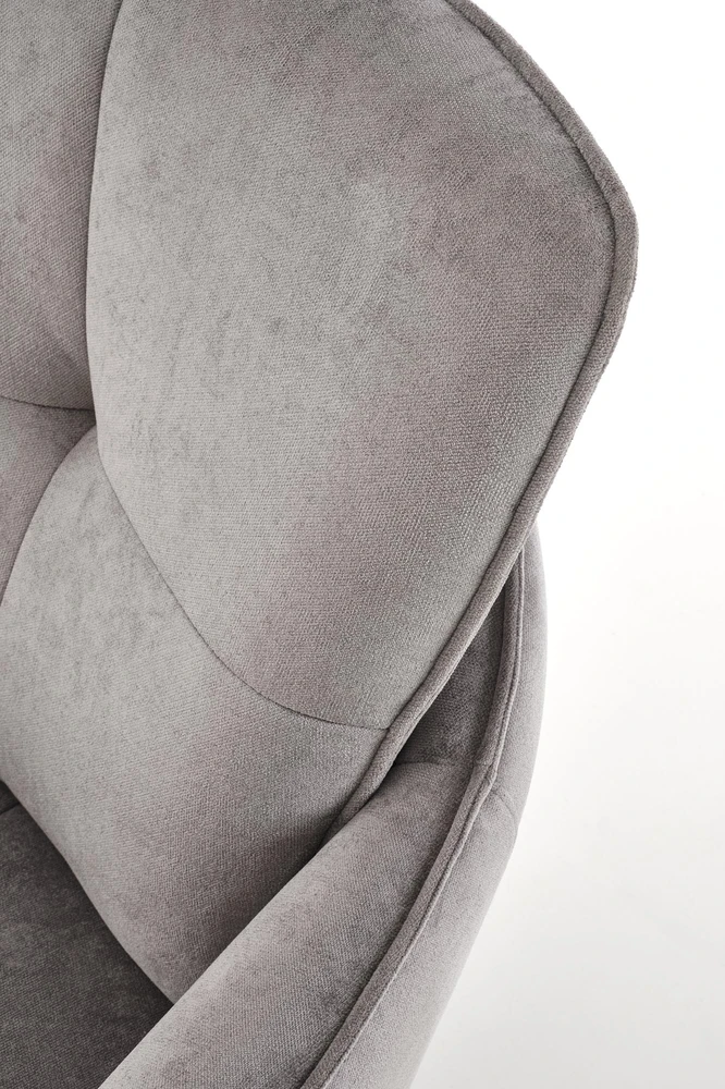 Fotelis SCAMPI leisure chair, pilkas