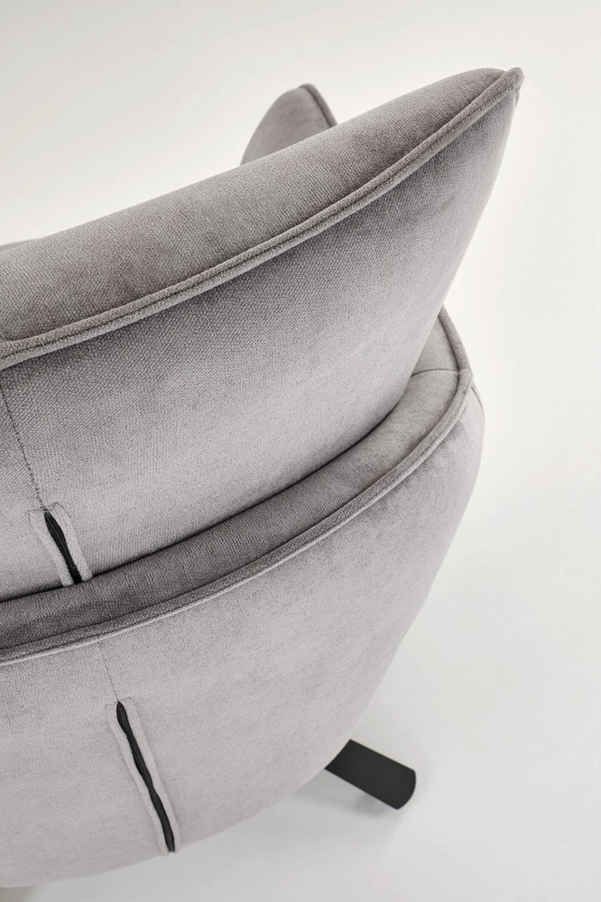 Fotelis SCAMPI leisure chair, pilkas