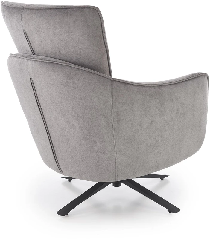 Fotelis SCAMPI leisure chair, pilkas