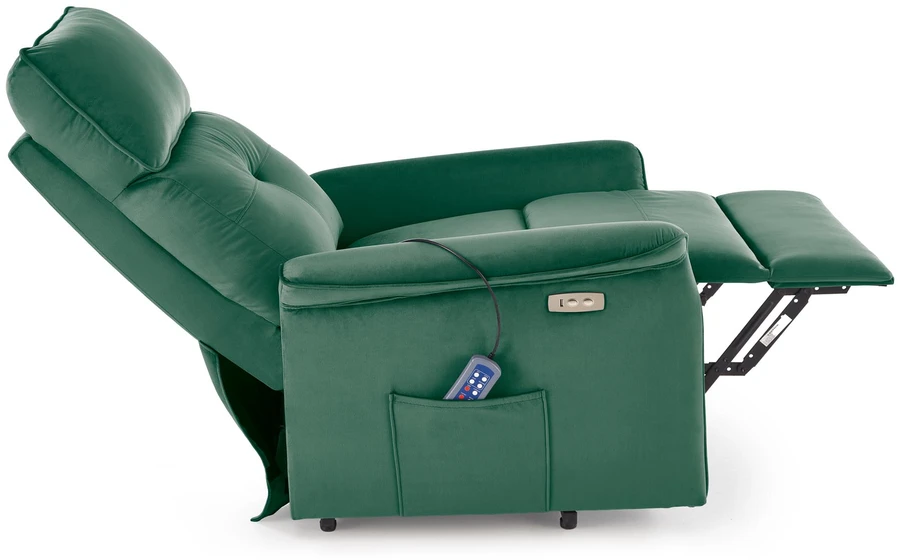 Fotelis SEMIR 2 leisure chair, dark žalias