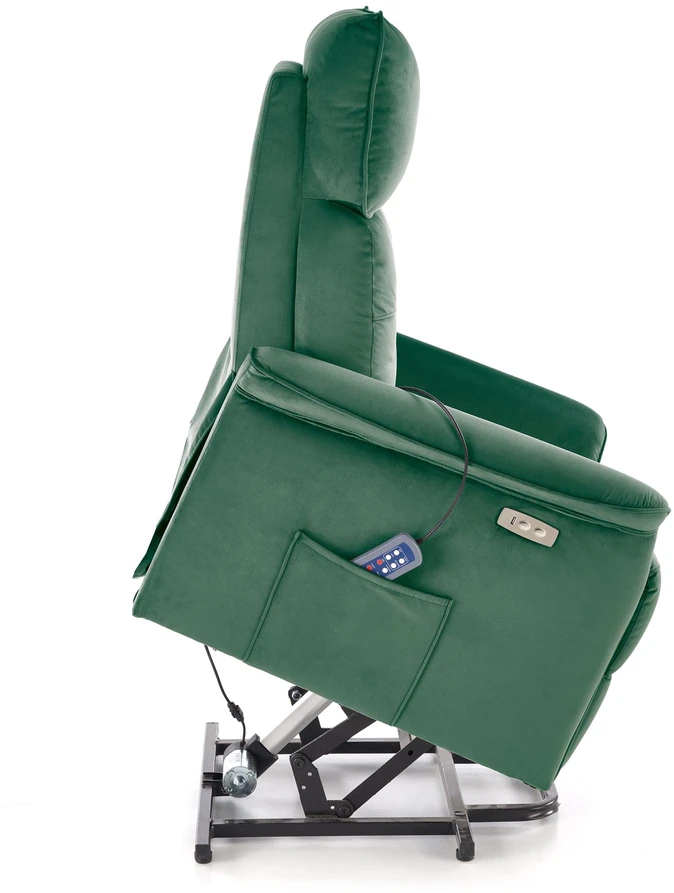 Fotelis SEMIR 2 leisure chair, dark žalias