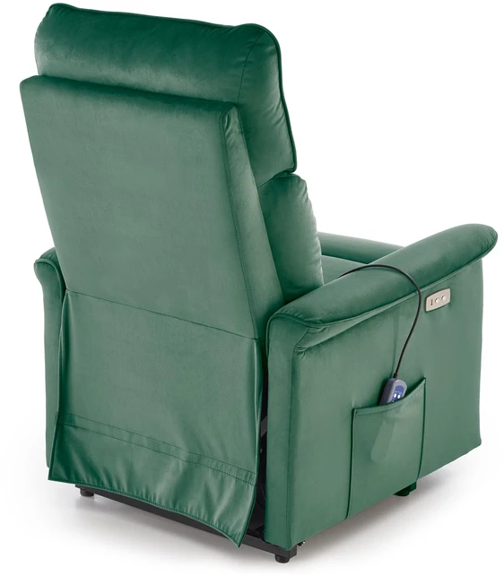 Fotelis SEMIR 2 leisure chair, dark žalias