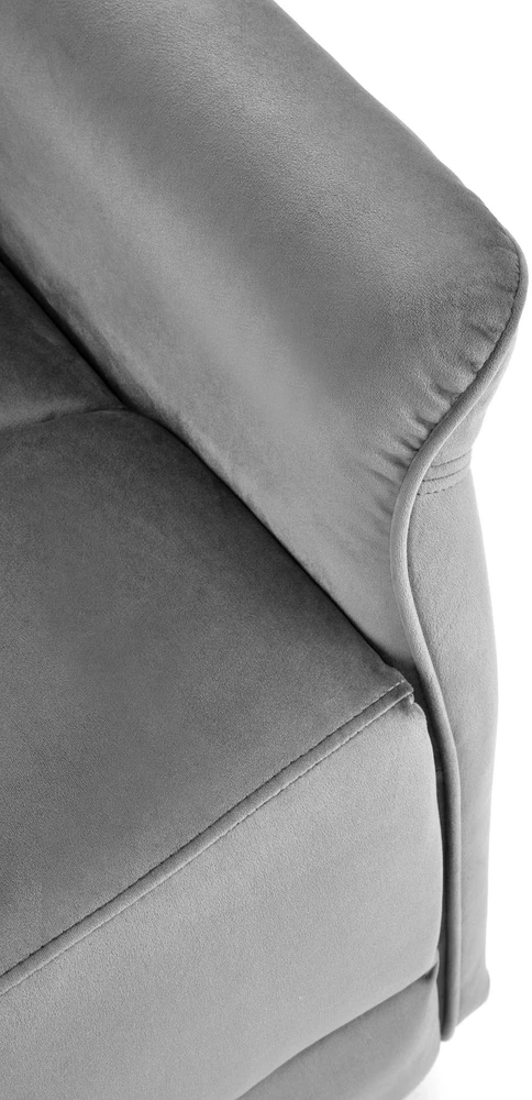 Fotelis SEMIR leisure chair, pilkas