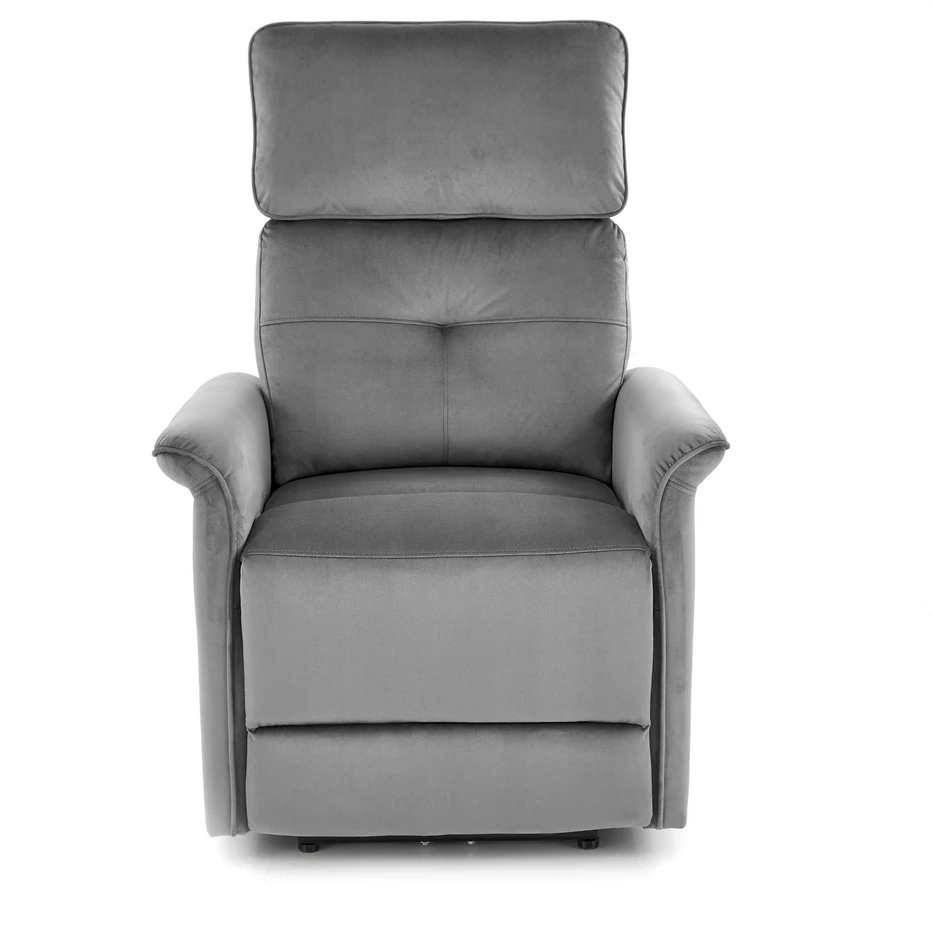 Fotelis SEMIR leisure chair, pilkas