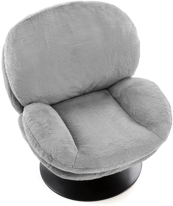 Fotelis SHELL l.chair, pilkas