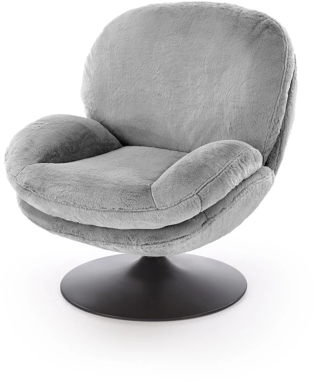 Fotelis SHELL l.chair, pilkas