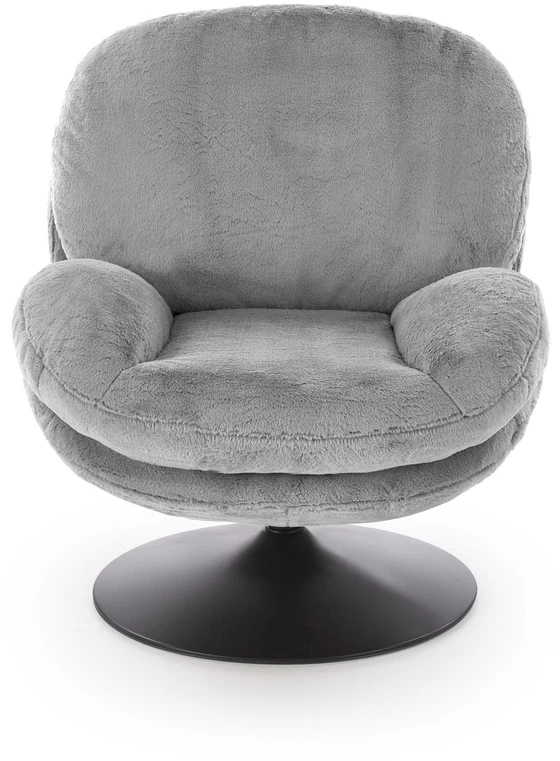 Fotelis SHELL l.chair, pilkas