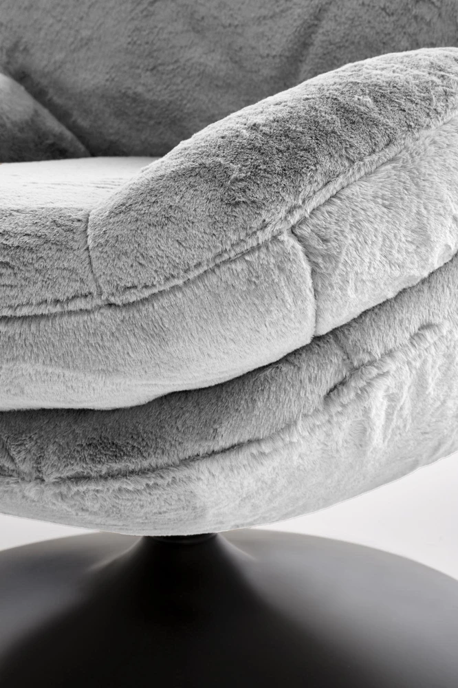 Fotelis SHELL l.chair, pilkas