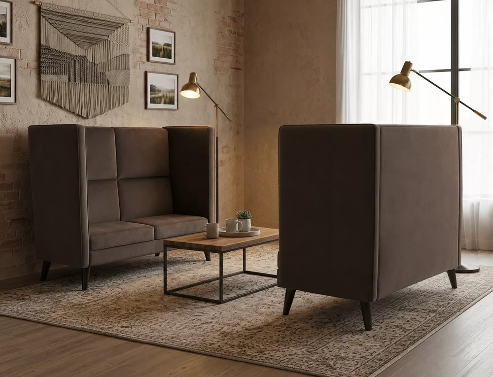 Fotelis Sofa klubowa Lotos 2 Velvet