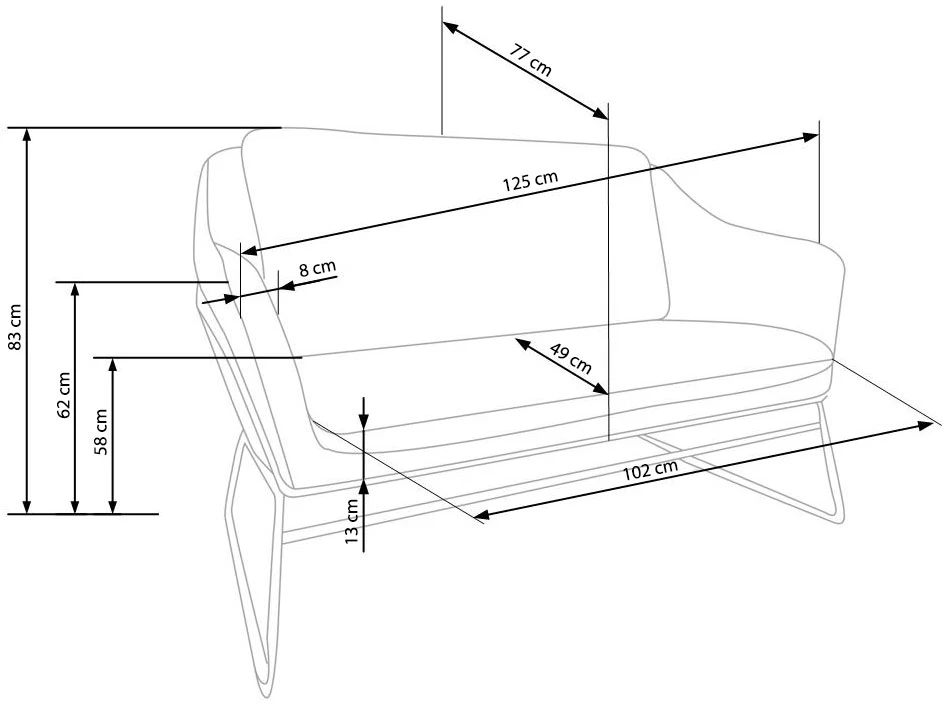 Fotelis SOFT 2 XL leisure chair