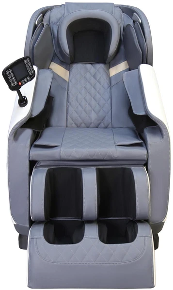 Fotelis SOLARIA massage chair / heating function / colors: cream / pilkas / auksinis