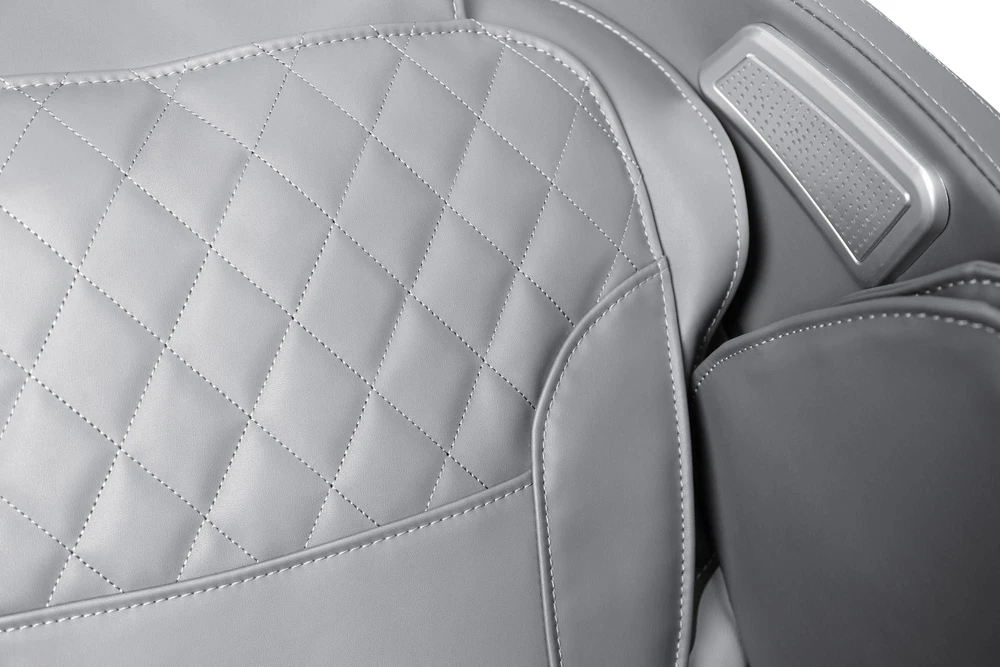 Fotelis SOLARIA massage chair / heating function / colors: cream / pilkas / auksinis