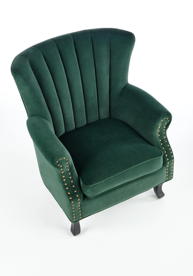 Fotelis TITAN chair color: dark žalias