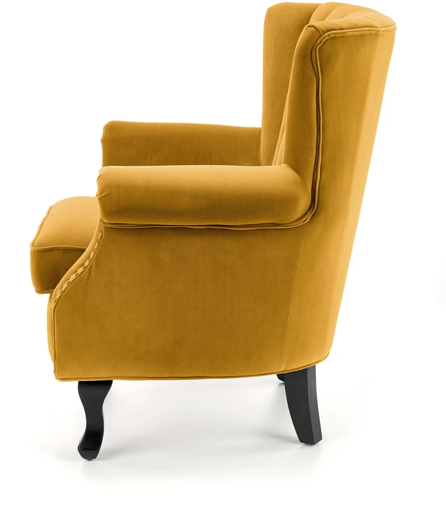 Fotelis TITAN chair color: mustard