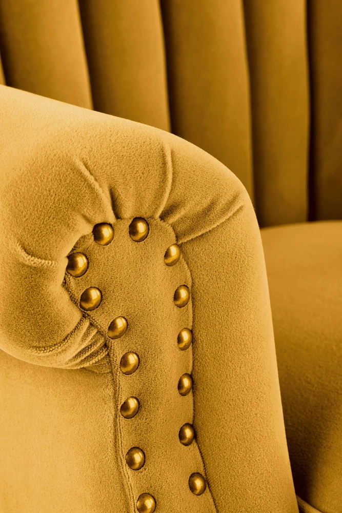 Fotelis TITAN chair color: mustard