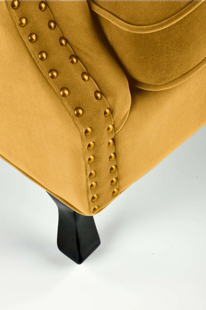 Fotelis TITAN chair color: mustard