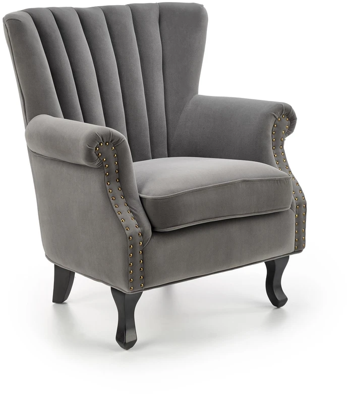 Fotelis TITAN chair color: pilkas