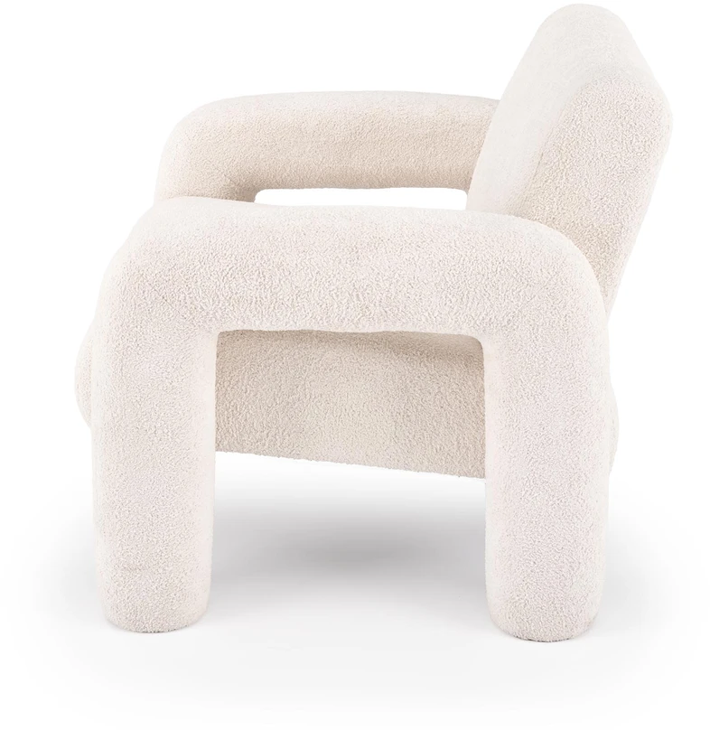 Fotelis VARNA leisure chair, cream