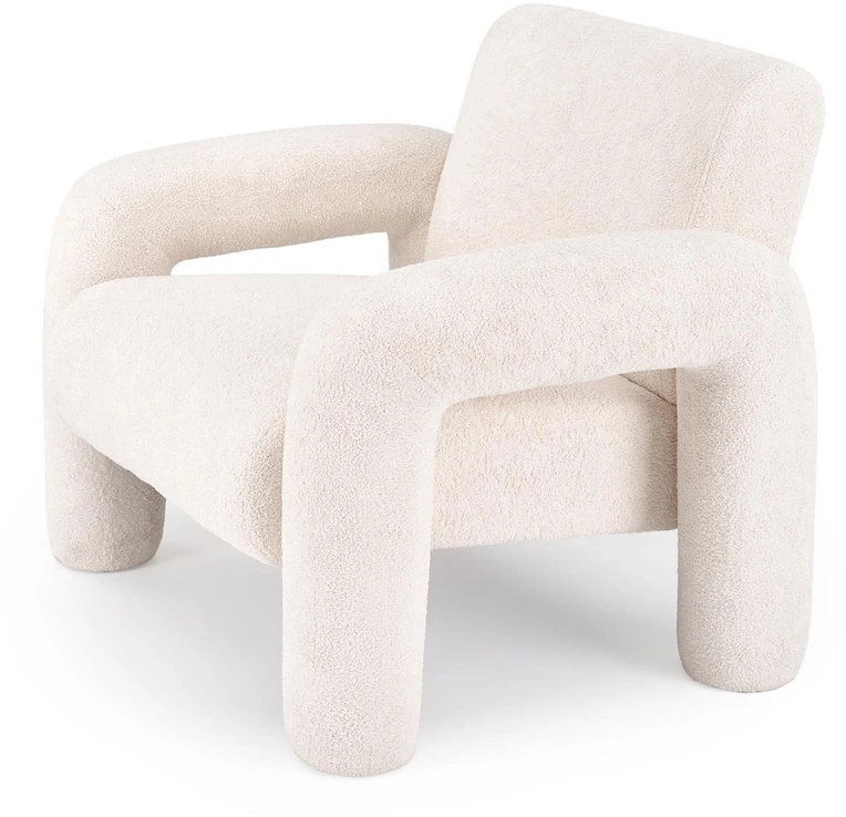 Fotelis VARNA leisure chair, cream