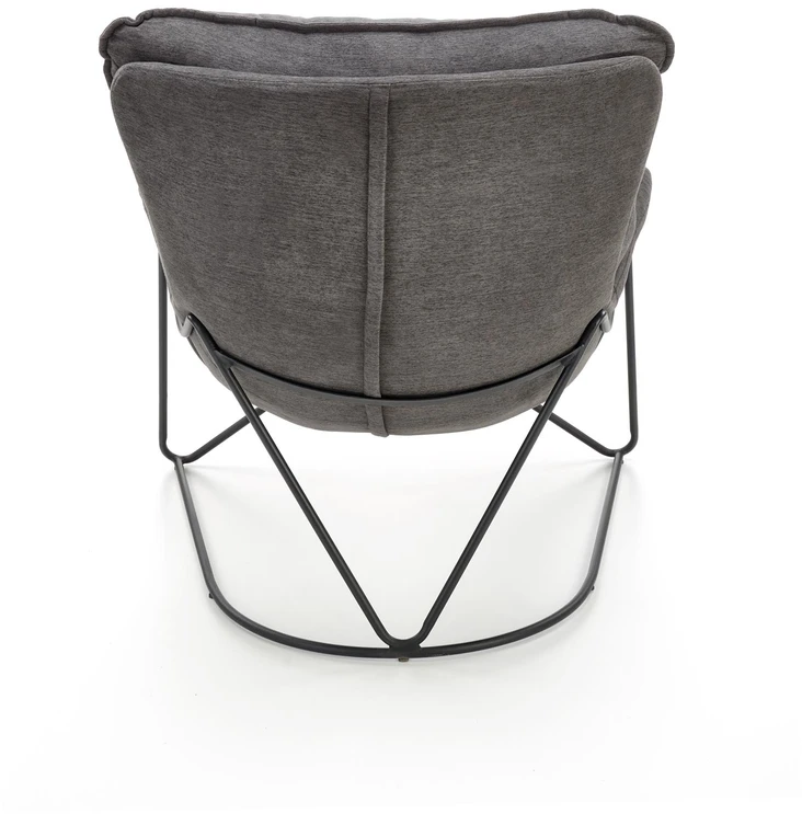 Fotelis VOLKER leisure armchair dark pilkas/ juodas