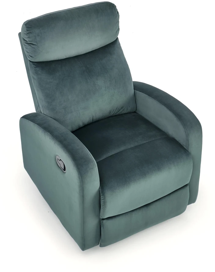 Fotelis WONDER recliner, dark žalias
