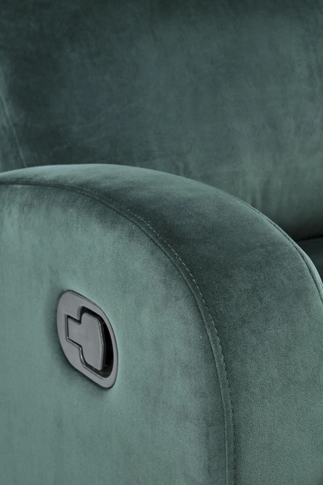 Fotelis WONDER recliner, dark žalias