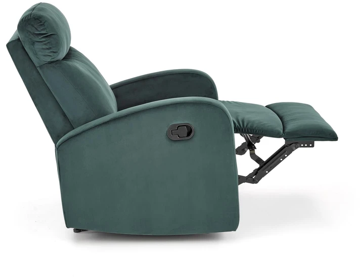Fotelis WONDER recliner, dark žalias