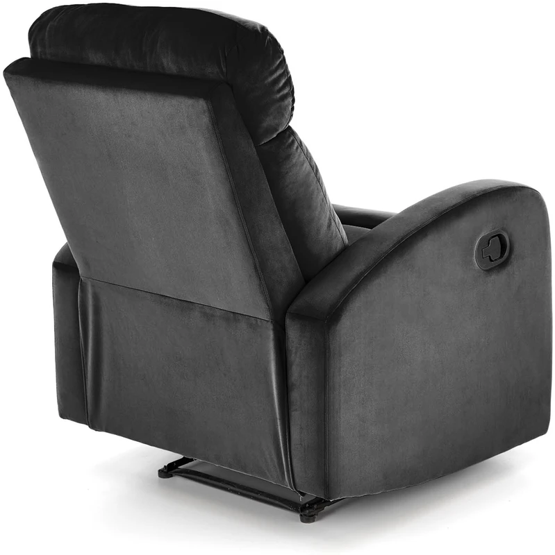 Fotelis WONDER recliner, juodos spalvos