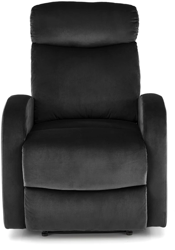 Fotelis WONDER recliner, juodos spalvos