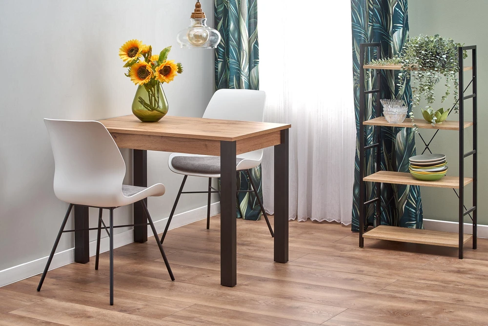 GINO table votan oak/juodas