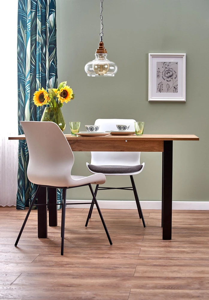 GINO table votan oak/juodas