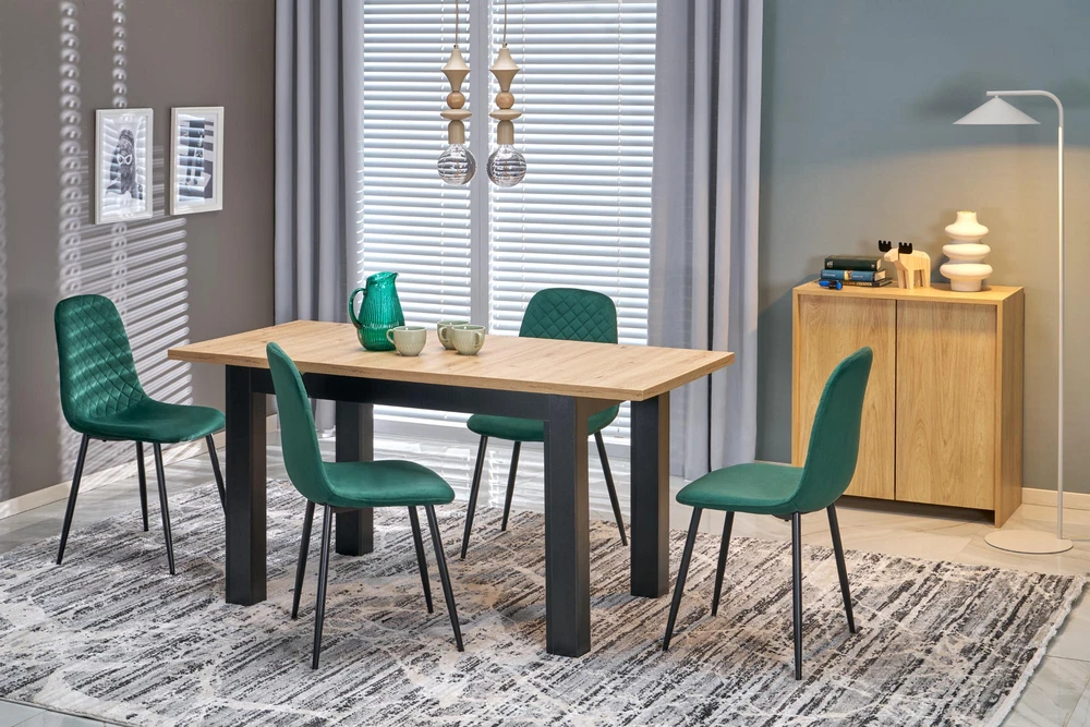 GIZMO extension table artisan oak / juodas