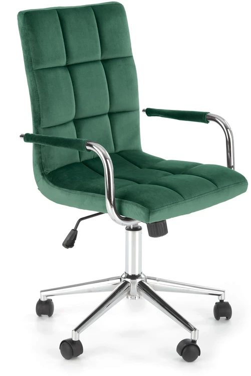 GONZO 4 children chair dark žalias