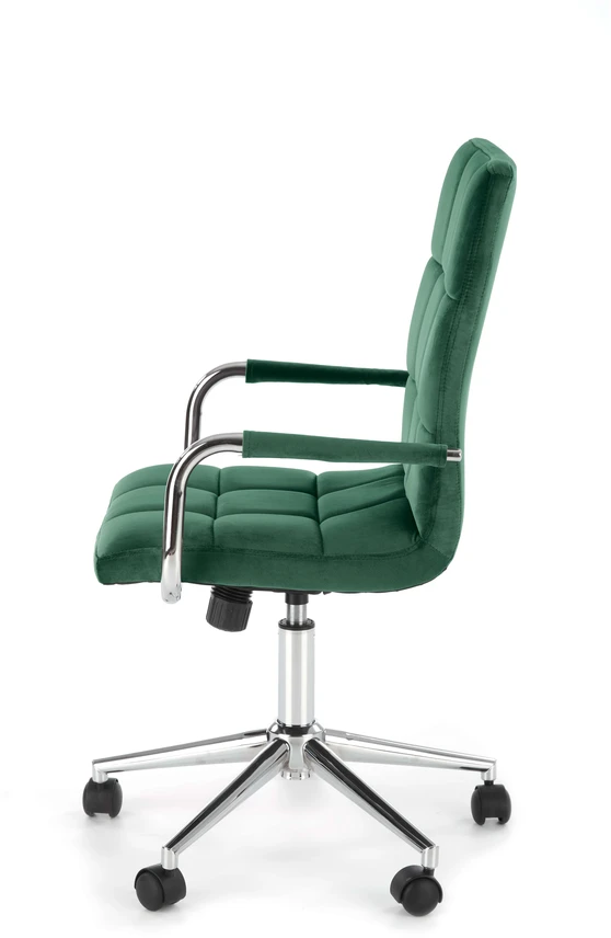 GONZO 4 children chair dark žalias