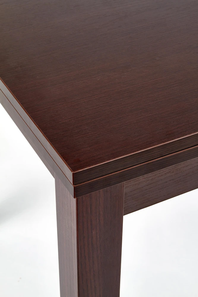 GRACJAN table color: dark walnut