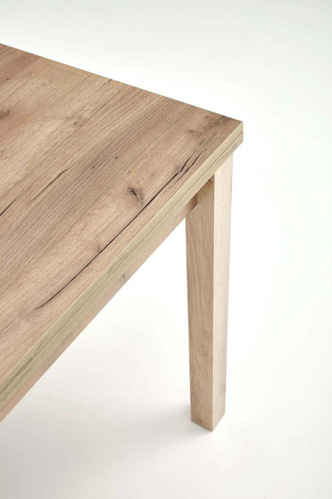 GRACJAN table, craft oak
