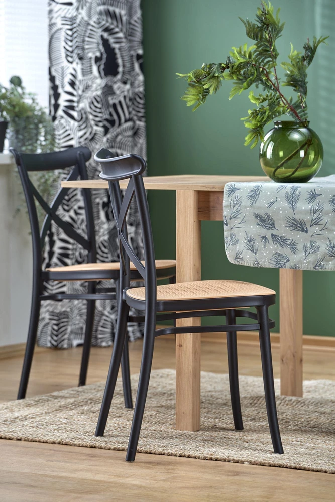 GRACJAN table, craft oak