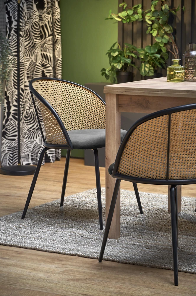 GRACJAN table, craft oak