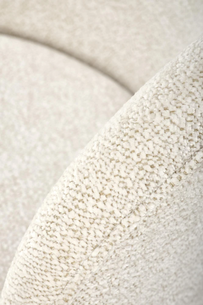 H116 bar stool, creamy / auksinis