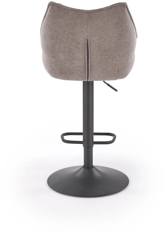 H122 bar stool, juodas / pilkas