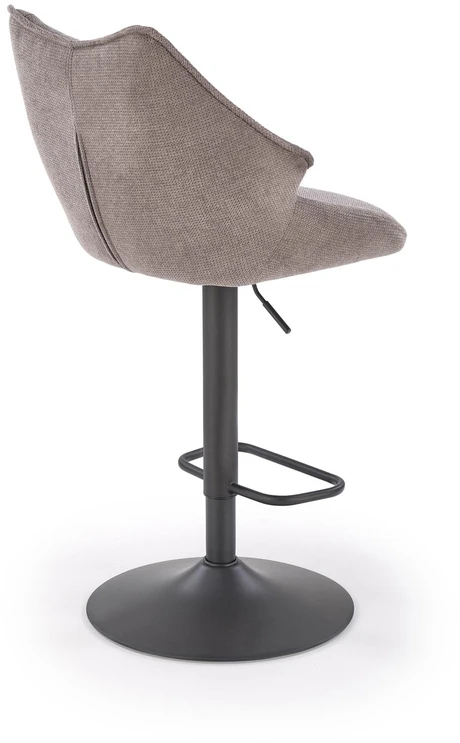 H122 bar stool, juodas / pilkas