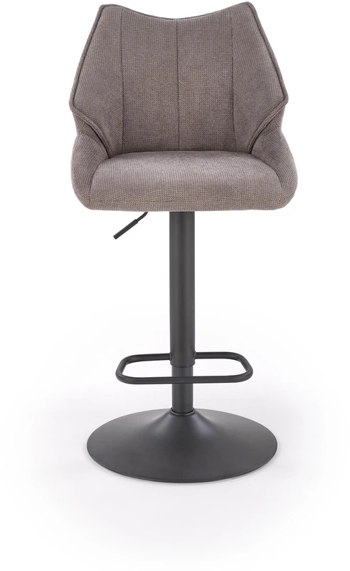 H122 bar stool, juodas / pilkas