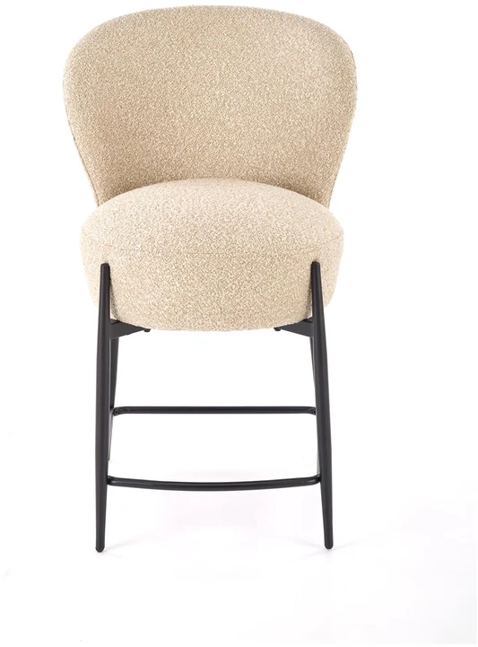 H126 bar stool, beige