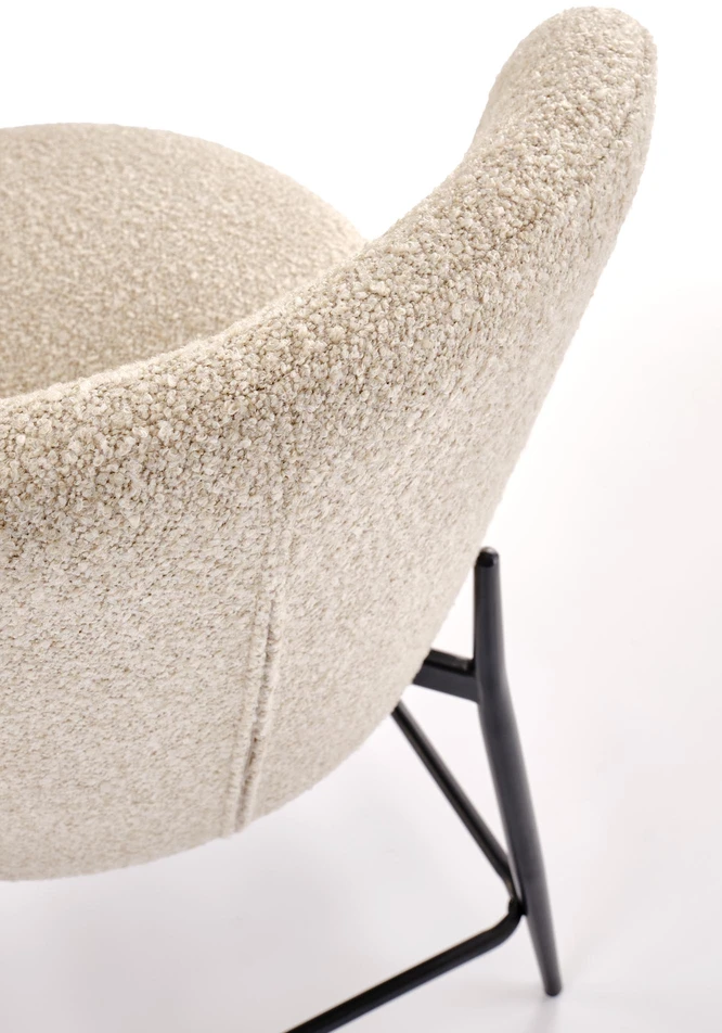 H126 bar stool, beige