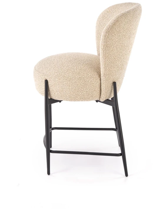 H126 bar stool, beige