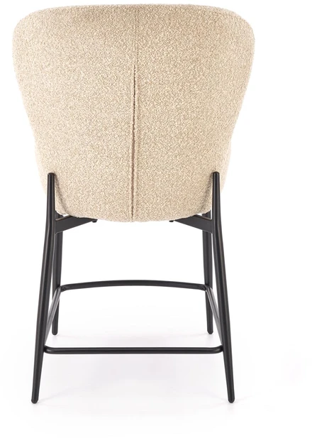 H126 bar stool, beige